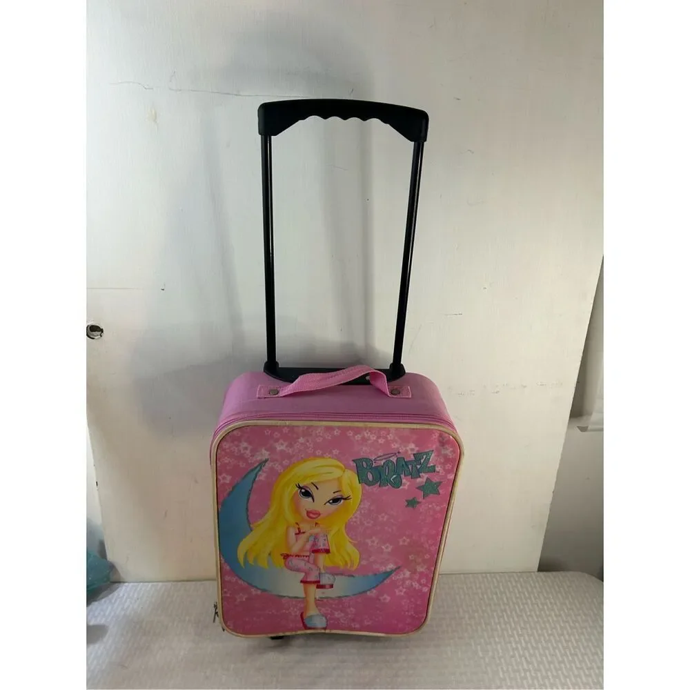 Bratz rolling luggage‎ pink smudges 12